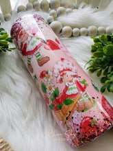 Load image into Gallery viewer, Strawberry Shortcake Glitter Tumbler
