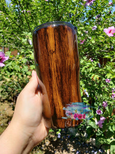 Wood Grain Tumbler (Dark & Light Wood)