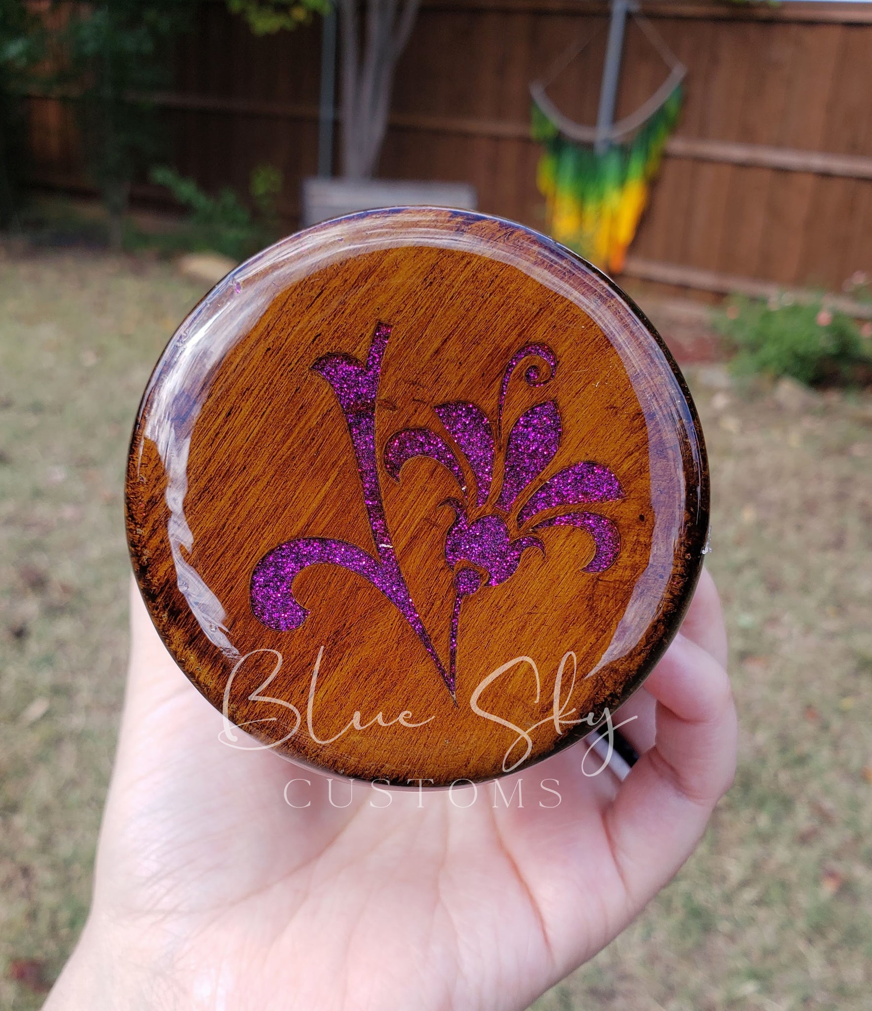 Wood Grain Tumbler (Dark & Light Wood) – Blue Sky Customs