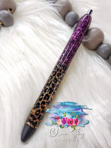 Leopard Print Ombre Pen