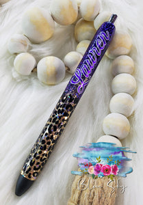 Leopard Print Ombre Pen