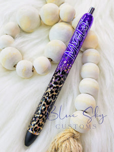 Leopard Print Ombre Pen