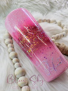 Pink Burst Tumbler