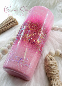 Pink Burst Tumbler