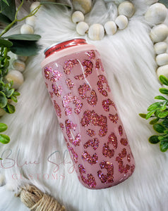 Leopard Print Peekaboo Can Cooler