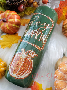 Hey Pumpkin Fall Peekaboo Tumbler