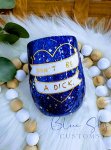 Navy & Gold DBAD Tumbler