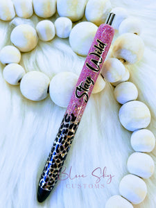 Leopard Print Ombre Pen