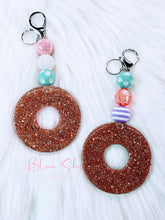 Load image into Gallery viewer, I Really Donut Care Keychain
