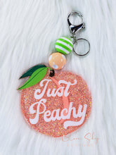 Load image into Gallery viewer, Just Peachy Keychain
