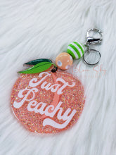 Load image into Gallery viewer, Just Peachy Keychain
