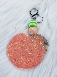 Just Peachy Keychain