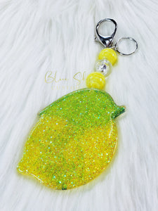 Easy Peasy Lemon Squeezy Keychain