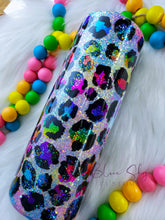 Load image into Gallery viewer, Rainbow Leopard Adulthood Tumbler
