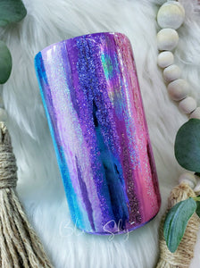 "The Elysian" Abstract Mixed Media Tumbler