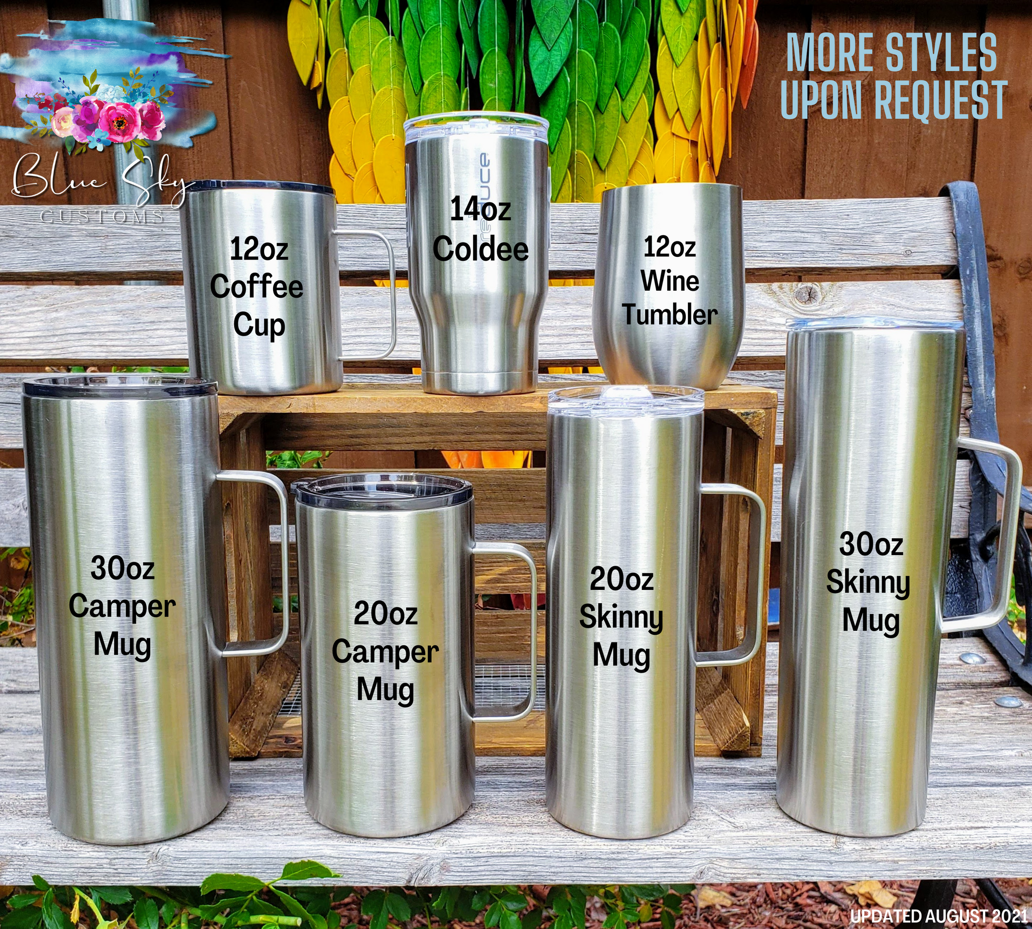 14oz Coffee Mug Hydro-Dip