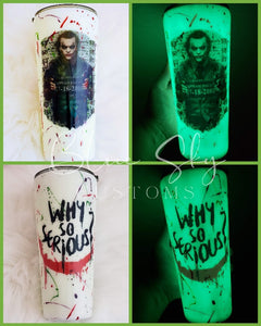 Joker Glow in the Dark - Green Glow